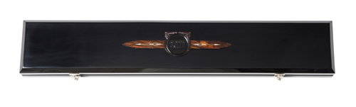Case for 2017 cue, Black Cues Custom Crafted Cues.