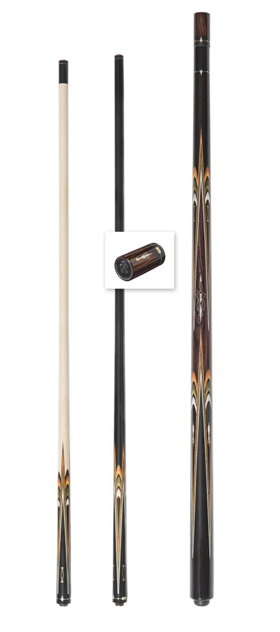 2017, Richard Black Custom Cues.