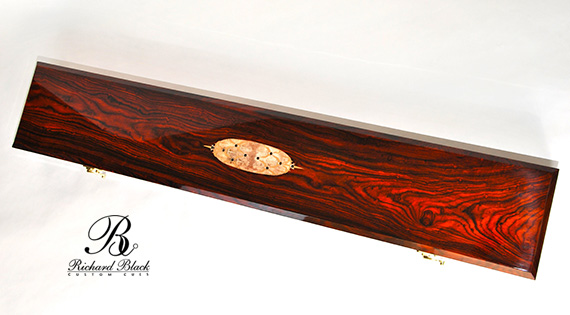 Fabergé, Custom Designed Presentation Case by Richard Black Custom Cues.