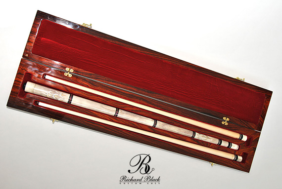 Fabergé, Custom Designed Presentation Case by Richard Black Custom Cues.