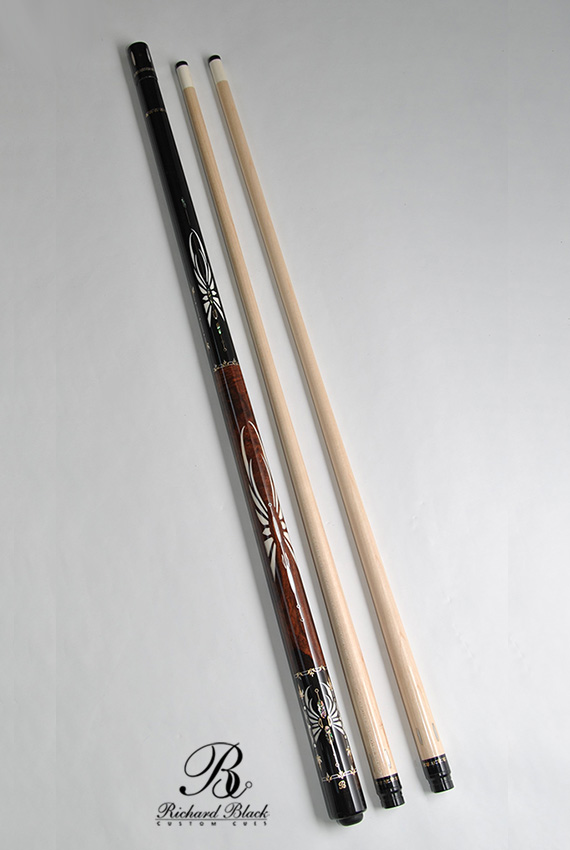 Amore Mia, Richard Black Custom Cues.
