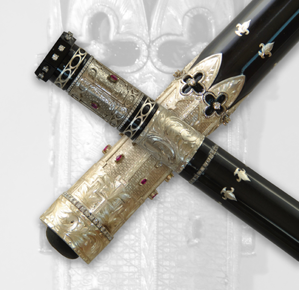 Ambergris, Custom Designed Cue by Richard Black.